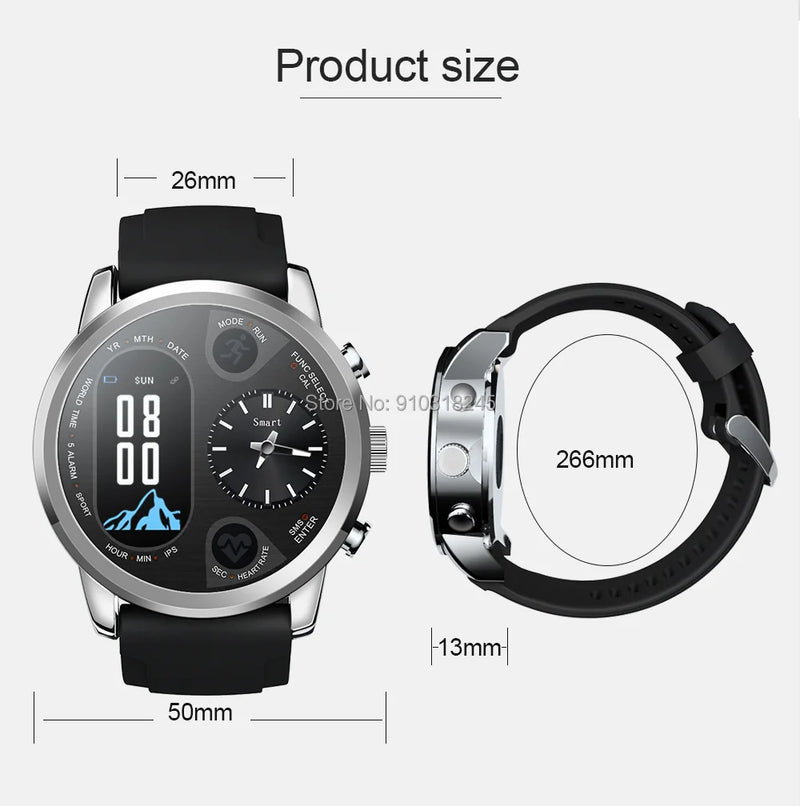 Relógio Inteligente Quartz TINOW T3 Pro Masculino