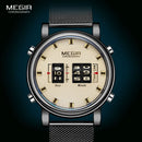Relógio Masculino MEGIR MS2137G  Quartz LUXO