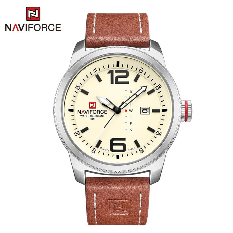 NAVIFORCE NF9063 Relógio Quartz Masculino