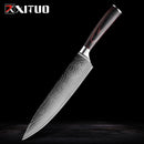 Conjunto de Facas de Cozinha XITUO em Aço Inoxidável – Alta Qualidade e Precisão no Corte