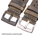 Pulseira Para Relógios em COURO GENUÍNO Artesanal