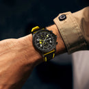 Relógio Masculino Esportivo MUZHI | Estilo Piloto | Quartzo