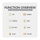 Relógio Masculino SKMEI 2460 Quadrado Dourado com Cronômetro, Alarme e Pulseira de Aço Inoxidável