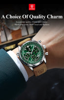 Relógio Masculino POEDAGAR 9601 – Luxo, Desempenho e Estilo em Um Só Relógio