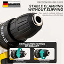 Parafusadeira Impacto a Bateria Sem Fio, Chave de Fenda Elétrica Bateria 26V/Carregador