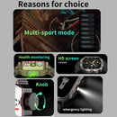 Smartwatch Militar Outdoor com GPS e Lanterna