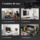 Suporte para TV 10''–27'' com Carga Super Reforçada