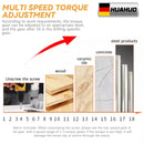 Parafusadeira Impacto a Bateria Sem Fio, Chave de Fenda Elétrica Bateria 26V/Carregador