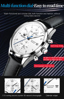 Relógio Masculino OLEVS Original Luxo com Cronógrafo