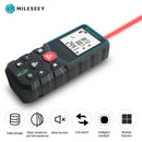 Trena a Laser Digital Profissional MILESEEY X5 / X6 – Alta Precisão e Alcance de até 100m