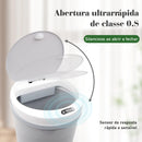 Lixeira inteligente Automática Com Sensor Infravermelho 12 Litros Ultra Moderno