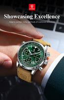 Relógio Masculino POEDAGAR 9601 – Luxo, Desempenho e Estilo em Um Só Relógio