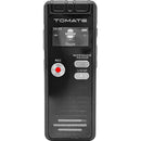 Gravador de Voz Digital Tomate MT-559 – Compacto e Eficiente para Gravações com Alta Qualidade