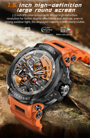 Smartwatch Militar Masculino 2025 – Tela 1.5” HD