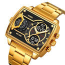 Relógio Masculino SKMEI Multifunção Analógico-Digital com Fuso Horário Duplo e Cronômetro à Prova d’Água