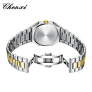 Relógio Masculino CHENXI Quadrado Clássico Multifuncional Cronógrafo Quartzo Luminoso à Prova d’Água