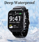 Relógio Inteligente GS17 para Idosos – 4G com Cartão SIM, Chamada Telefônica, GPS, Detecção de Queda e Monitor de Saúde