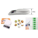 Balança Digital Cozinha Comida Precisão 3g a 10kg