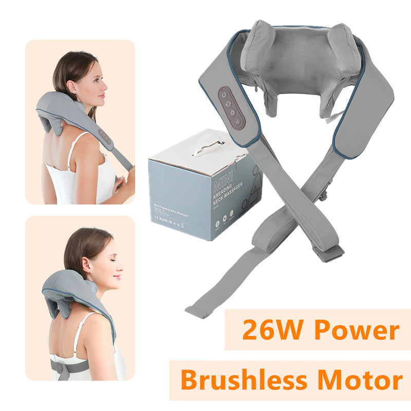 Massageador Elétrico Muscular – Para Pescoço, Costas e Corpo, Alívio de Tensões e Relaxamento Completo