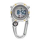 CHAVEIRO RELÓGIO + BÚSSOLA AÇO INOXÍDAVEL PARA HOMENS EXCLUSIVOS