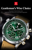 Relógio Masculino POEDAGAR 9601 – Luxo, Desempenho e Estilo em Um Só Relógio