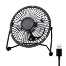 Mini Ventilador USB de Mesa Portátil DS9443 – Ultra Silencioso com Ajuste de Inclinação