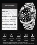 Relógio Masculino LIGE 10045 – Luxo, Estilo e Desempenho em um Único Acessório