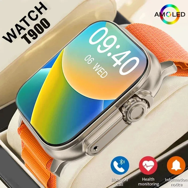 Smartwatch LAXASFIT T900 Ultra Android/iOS Unissex