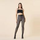 Meia Calca Acolchoada Elástica de Inverno Para Mulheres Pelúcia Super Quente