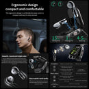 Smartwatch 2 em 1 com Fones de Ouvido TWS