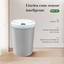 Lixeira inteligente Automática Com Sensor Infravermelho 12 Litros Ultra Moderno