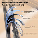 Suporte de Braço Articulado em Metal para Cabeceira – Ajuste 360°, Compatível com Celular e Tablet, Fácil Instalação