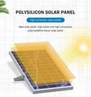 Refletor Solar LED 30W a 500W com Controle Remoto | Iluminação Externa IP67 à Prova d'Água