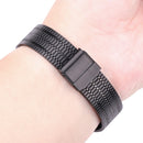 HENGRC- Pulseira de aço inoxidável para homens e mulheres,