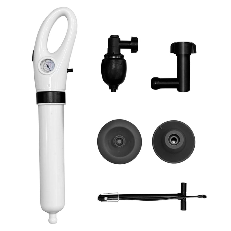 Desentupidor Manual de Alta Pressão – Ideal para Canos, Esgoto, Cozinha e Banheiro Doméstico