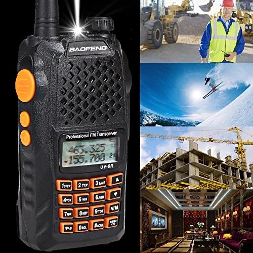 Rádio Comunicador Baofeng Uv-6r Ht Dual Band U/vhf Fm