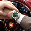 Relógio Masculino POEDAGAR Militar à Prova D’Água com Data e Pulseira Nylon/Couro