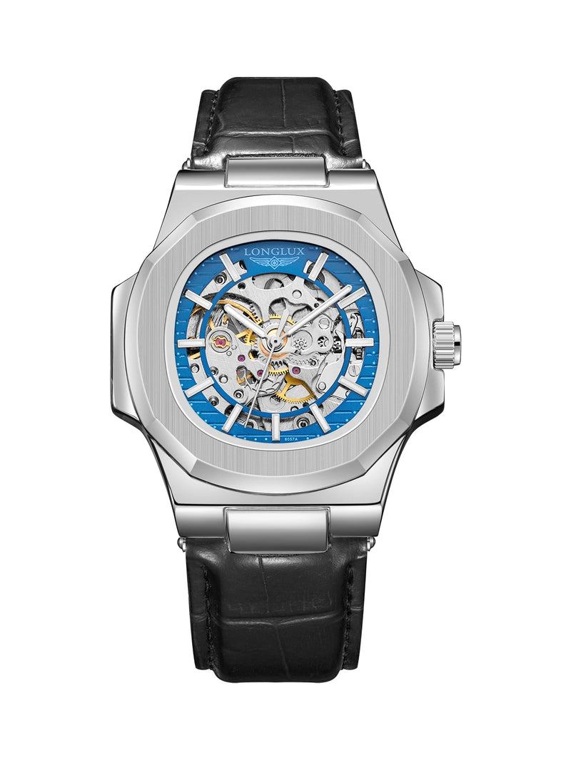 LONGLUX 8057P Relógio Masculino Automático LUXO