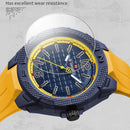 Relógio Masculino NAVIFORCE Esportivo 5ATM à Prova D’Água Cronógrafo Pulseira TPU