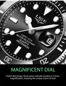 Relógio Masculino LIGE 10045 – Luxo, Estilo e Desempenho em um Único Acessório