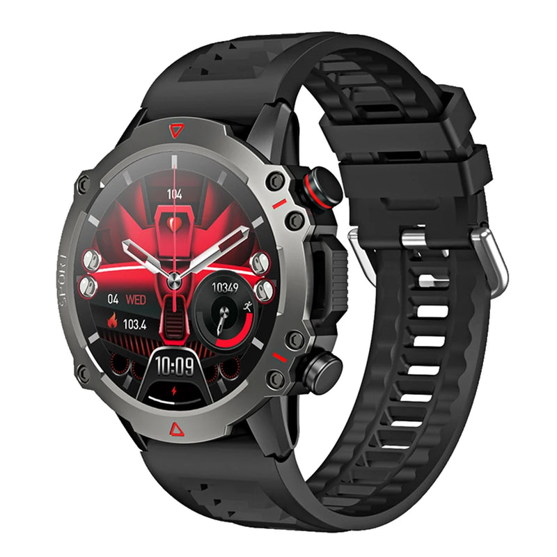 Smartwatch Masculino TF10 com Chamada Bluetooth – Tela HD 360x360, Monitoramento de Saúde e Atividades