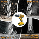 Parafusadeira Impacto a Bateria Sem Fio, Chave de Fenda Elétrica Bateria 26V/Carregador