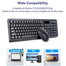 Kit Teclado e Mouse Wireles sem Fio Usb Computador Notebook