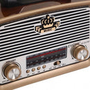 Caixa Som Retrô Rádio Fm Portátil Bluetooth Recarregável