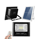 Refletor Solar LED 30W a 500W com Controle Remoto | Iluminação Externa IP67 à Prova d'Água