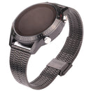 HENGRC- Pulseira de aço inoxidável para homens e mulheres,