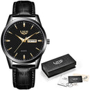 LIGE 8970 Relógio Masculino Quartz