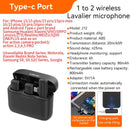 Microfone de Lapela Sem Fio Ulanzi J12 – Plug & Play, Mini, Ideal para Gravação de Áudio/Vídeo e Transmissão ao Vivo