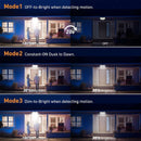 Lâmpada Solar Externa LED Super Brilhante com Sensor de Movimento, 3 Modos, IP65 à Prova d'Água