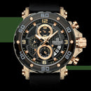 Relógio Masculino NAVIFORCE Quartzo Cronógrafo 5ATM à Prova d’Água com Pulseira de Silicone